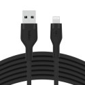 Kabel Belkin BoostCharge Flex USB-A Cable with Lightning Connector 3m Silicone Black