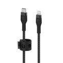 Kabel Belkin BoostCharge Pro Flex USB-C Cable with Lightning Connector 2m Silicone oplot Black