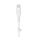 BELKIN KABEL USB-C - USB-C 2.0 SILICONE 2M BIAŁY