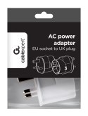 GEMBIRD ADAPTER AC - UK DO EU SCHUKO 13A