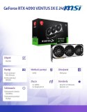 Karta graficzna GeForce RTX 4090 VENTUS 3X E 24G OC GDDR6X 384bit