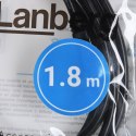 LANBERG KABEL USB-A 2.0 M/M 1.8M CZARNY CA-USBA-20CU-0018-BK