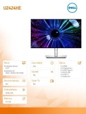 Monitor U2424HE 23.8 cala IPS LED FHD(1920x1080)/16:9/HDMI/DP/USB-C/USB/RJ-45/3Y