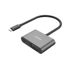 UNITEK ADAPTER USB-C - HDMI 4K, VGA FULLHD M/F