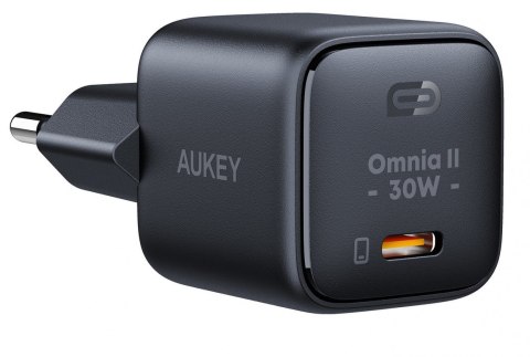 AUKEY PA-B1L BLACK ŁADOWARKA SIECIOWA 30W USB-C PD