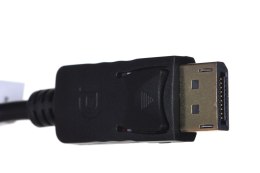 Adapter Lanberg AD-0007-BK (DisplayPort M - DVI-D F; 0,10m; kolor czarny)