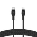 Kabel Belkin BoostCharge Pro Flex USB-C Cable with Lightning Connector 2m Silicone oplot Black