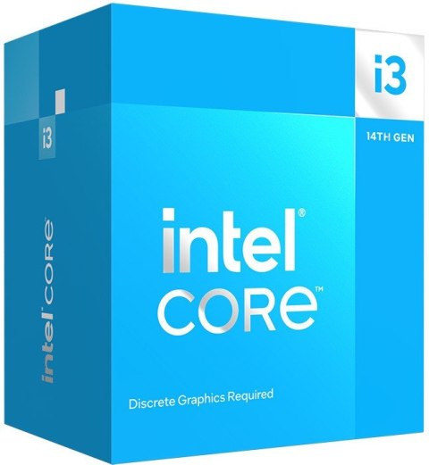 Procesor Core i3-14100 F BOX UP TO 4,7GHz LGA1700