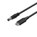 UNITEK KABEL ZASILAJĄCY DO LAPTOPA 65W USB-C - DC5,5MM 1,8M