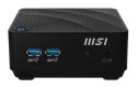 MSI Cubi N JSL-043EU Celeron N4500 4GB SSD128GB M.2 Win11 Pro Black