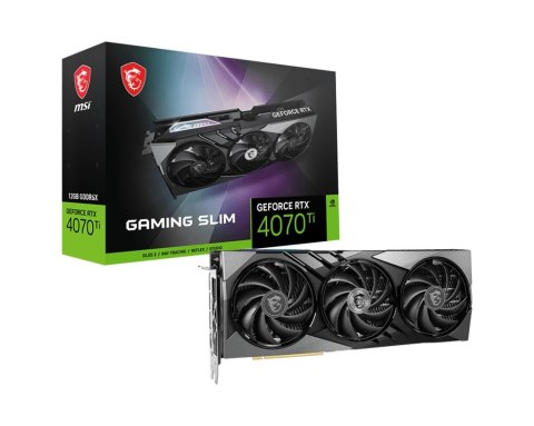 Karta graficzna RTX 4070 Ti GAMING SLIM 12G GDDRX6 192bit 3DP