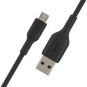 BELKIN KABEL USB A-MICROUSB, PVC, 1M, CZARNY