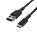 BELKIN KABEL USB A-MICROUSB, PVC, 1M, CZARNY