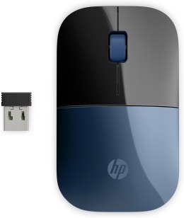 Mysz HP Z3700 Wireless Mouse Lumiere Blue bezprzewodowa czarno-niebieska 7UH88AA