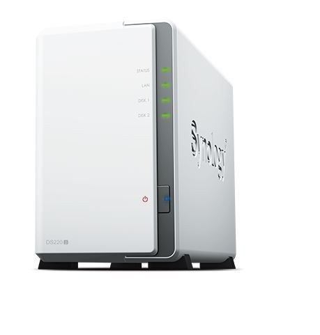 Serwer NAS DS220J 2x0HDD 512MB 1,4Ghz 2xUSB3.0 1xRJ45