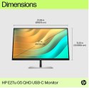 Monitor 27 cali E27u G5 QHD USB-C 6N4D3AA#ABB