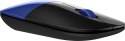 Mysz HP Z3700 Wireless Mouse Blue bezprzewodowa niebieska V0L81AA