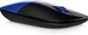 Mysz HP Z3700 Wireless Mouse Blue bezprzewodowa niebieska V0L81AA