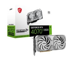 Karta graficzna MSI GeForce RTX 4070 Ti SUPER 16GB VENTUS 2X WHITE OC