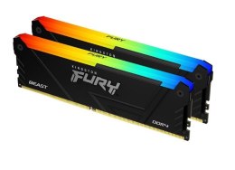 Pamięć DDR4 Fury Beast RGB 16GB(2* 8GB)/3733 CL19