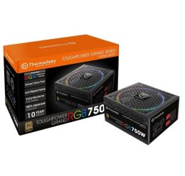 Zasilacz Thermaltake Toughpower Grand RGB 750W PS-TPG-0750FPCGEU-R (750 W; Aktywne; 140 mm)