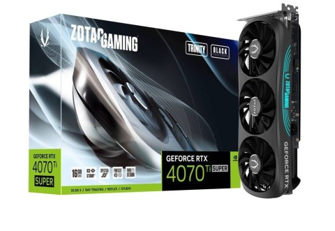 Karta graficzna GeForce RTX 4070 Ti SUPER TRINITY 16GB GDDR6X czarna