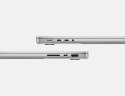 MacBook Pro 14,2 cali: M3 Pro 11/14, 36GB, 512GB, 70W - Srebrny - MRX63ZE/A/R1