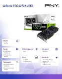 Karta graficzna GeForce RTX 4070 SUPER 12GB VERTO DUAL FAN OC