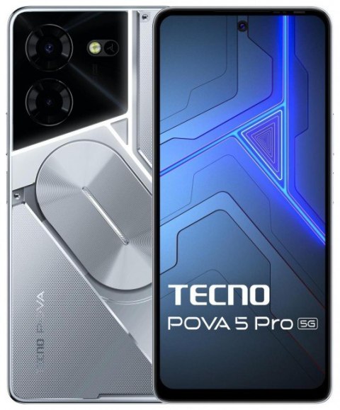 Smartfon Tecno Pova 5 Pro 5G 8/256GB Srebrny