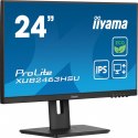 Monitor 23.8 cala ProLite XUB2463HSU-B1 IPS,100HZ,ECO,3ms,SLIM,HDMI,DP,2x USB3.22x2W,HAS(150mm),TCO,EPEAT