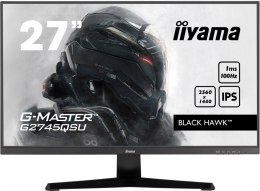 Monitor 27 cali G-Master G2745QSU-B1 IPS, QHD, 100Hz, 1ms, 2xUSB, 2x2W, FreeSync