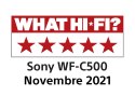 Słuchawki Sony WF-C500B czarne , douszne Bluetooth , system DSEE