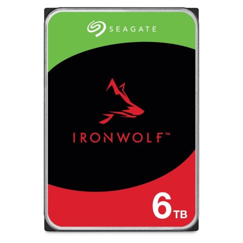 Dysk HDD Seagate IronWolf ST6000VN001 (6 TB ; 3.5"; 256 MB; 5400 obr/min)