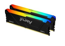 Pamięć DDR4 Fury Beast RGB 32GB(2*16GB)/3200 CL16