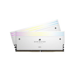 Pamięć DDR5 Corsair DOMINATOR TITANIUM RGB 64GB (2x32 GB) WHITE 6600 MT/s CL32 Intel XMP