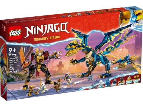 LEGO Ninjago 71796 Smok żywiołu kontra mech cesarzowej