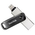 Pendrive SanDisk iXpand GO SDIX60N-256G-GN6NE (256GB; Lightning, USB 3.0; kolor srebrny)