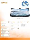 Monitor HP z34c G3 WQHD zakrzywiony 30A19AA