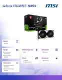 Karta graficzna GeForce RTX 4070 Ti SUPER 16G VENTUS 2X OC GDDRX6 192bit