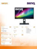 Monitor 31.5 cala SW321C 4K LED 4ms/4K/1000:1/HDMI