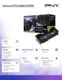 Karta graficzna GeForce RTX 4080 SUPER 16GB XLR8 EPIC-X RGB