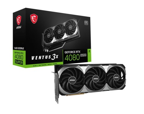 Karta graficzna GeForce RTX 4080 SUPER 16GB VENTUS 3X OC GDDR6X 256bit