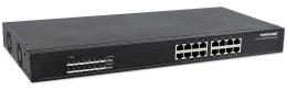 INTELLINET SWITCH GIGABIT 16X 1000MBPS RJ45 POE/PO