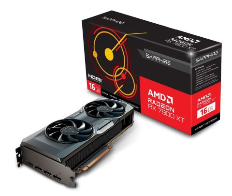 Karta graficzna SAPPHIRE Radeon RX 7800 XT 16GB GAMING GDDR6