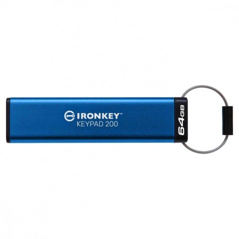 Pendrive 64GB IronKey Keypad 200 FIPS140-3 Lvl3 AES-256