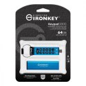 Pendrive 64GB IronKey Keypad 200 FIPS140-3 Lvl3 AES-256