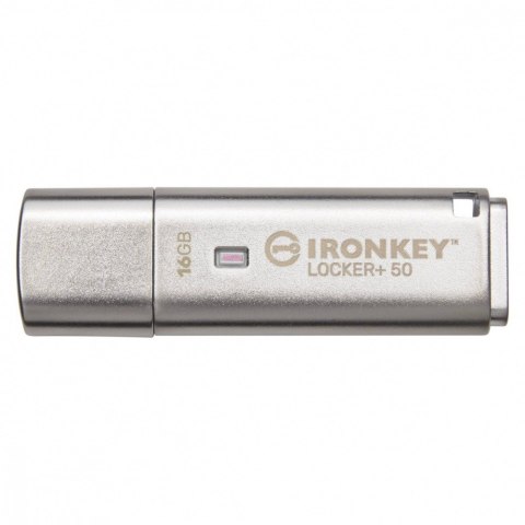 Pendrive IronKey Locker Plus 50 AES Encrypted USBtoCloud 16 GB