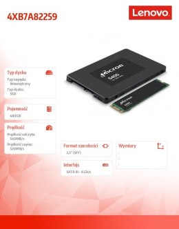 Dysk SSD 2.5 5400P 480GB RI SATA 4XB7A82259