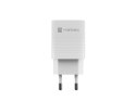 Ładowarka sieciowa Ribera GAN 1X USB-A + 1X USB-C 30W Biała