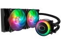 COOLER MASTER CHŁODZENIE WODNE MASTERLIQUID ML240R RGB (ARGB) MLX-D24M-A20PC-R1